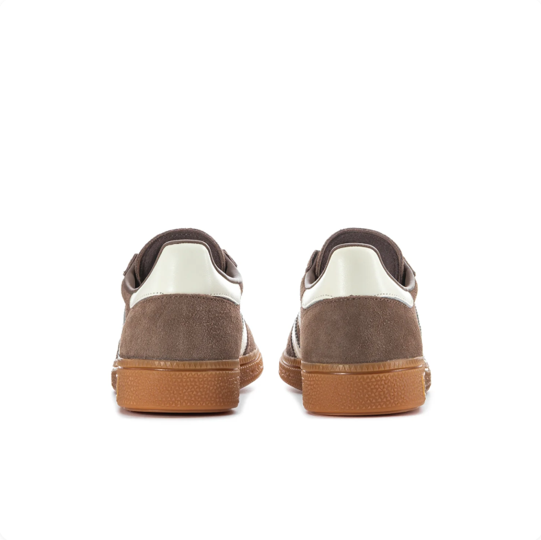 adidas Spezial Brown and Cream Low-Top Sneakers with Gum Sole